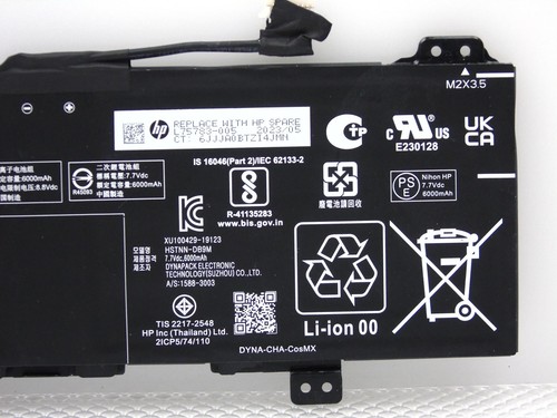 Lot of 38 Genuine HP Chromebook Battery - GH02XL / L75783-005 (MFG Date 2023/05) - Picture 10 of 20