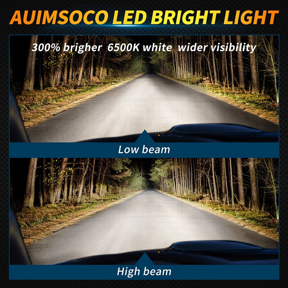 Kit de 6 luces antiniebla LED de haz alto bajo para Volvo V90 1997-1998 Foto 4 de 4