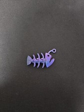 Articulated Anglerfish Bones Keychain