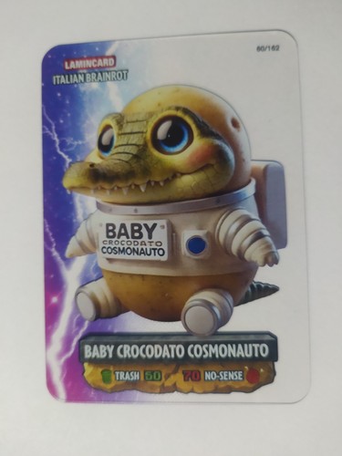 LAMINCARD ITALIAN BRAINROT MULTIVERSE - VENDITA CARTE SINGOLE - Photo 65/165