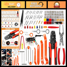 988Pcs Automotive Electrical Connectors Kit - 28 Types with Crimp Tool Disasse