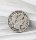 1895-S 50C Barber Silver Half Dollar Rare Key Date VG - 1364B
