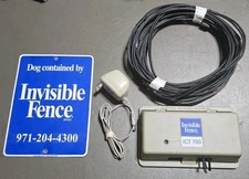 Invisible Fence ICT-700 Transmitter 700 Series 7k 10k With Yard Sign