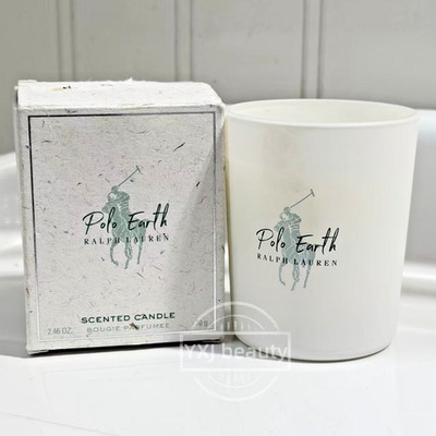 New Ralph Lauren Polo Earth Scented Candle Mini Size 2.46 oz/70 g~Authentic
