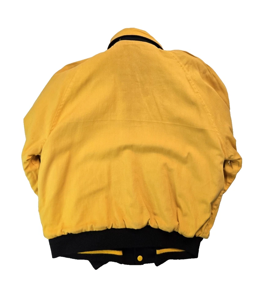 Howe Vintage 1960s Beta Club Black Wool Reversible Letterman Jacket Men 44 Large - Image 4 of 4