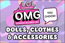 LOL Surprise OMG Dolls Clothes & Accessories for 9", 3" & Lil Sisters YOU CHOOSE