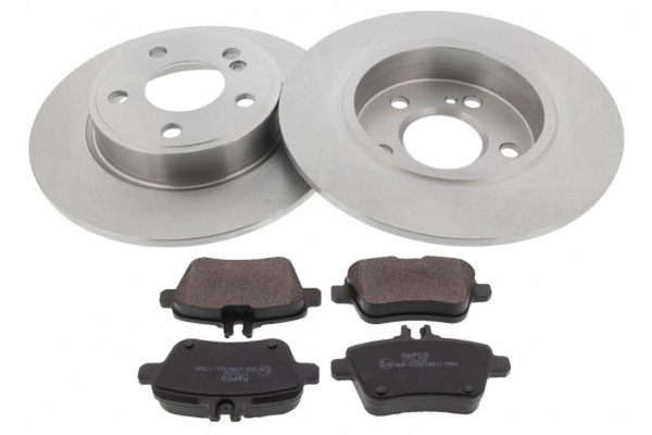 Bremsensatz Scheibenbremse Mapco 47846 FüR Klasse Mercedes W176 W246 W242 Sports-image