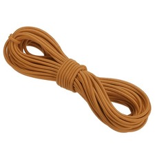 Elastic Cord Heavy Stretch String Rope 1/8" 11 Yards Light Brown for Crafting