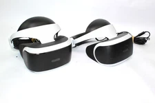 Lot of 2 Sony PlayStation 4 PS4 VR Headset Only UNKNOW Models - UNTESTED AS IS