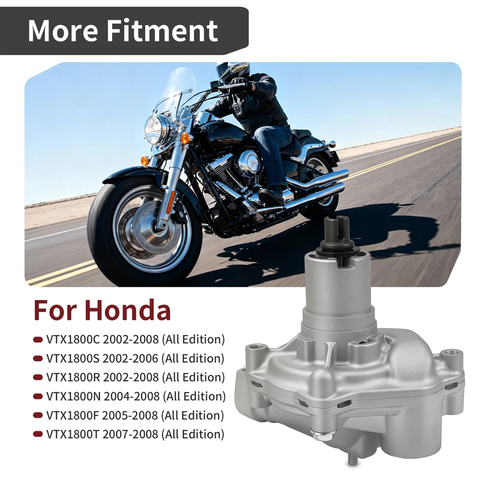 Conjunto de bomba de agua para Honda VTX1800C VTX1800R 2002 2003-2008 19200-MCH-000 Foto 4 de 4