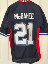 Willis McGahee Signed Buffalo Bills Jersey Autographed JSA Witnessed COA NFL RB