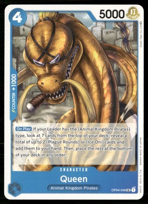 2023 Kingdoms of Intrigue Queen Character / Blue/Animal Kingdom Pirates