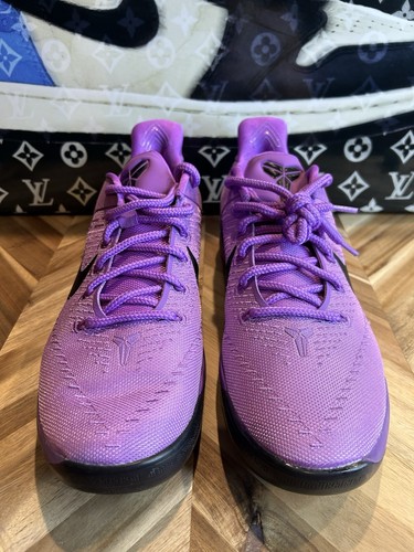 RARE Nike Kobe A.D. Purple Stardust 2017 Size 14 852425-500 Worn 1x For Game - Picture 5 of 6