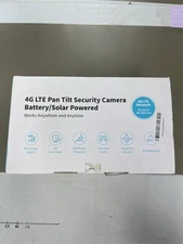 4G LTE Cellular Security Cameras Outdoor, 2 Pack No WiFi Security Camera Solar 4