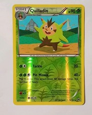 POKEMON CARD QUILLADIN REVERSE HOLO CARD 10/162 LIGHT PLAY 2015