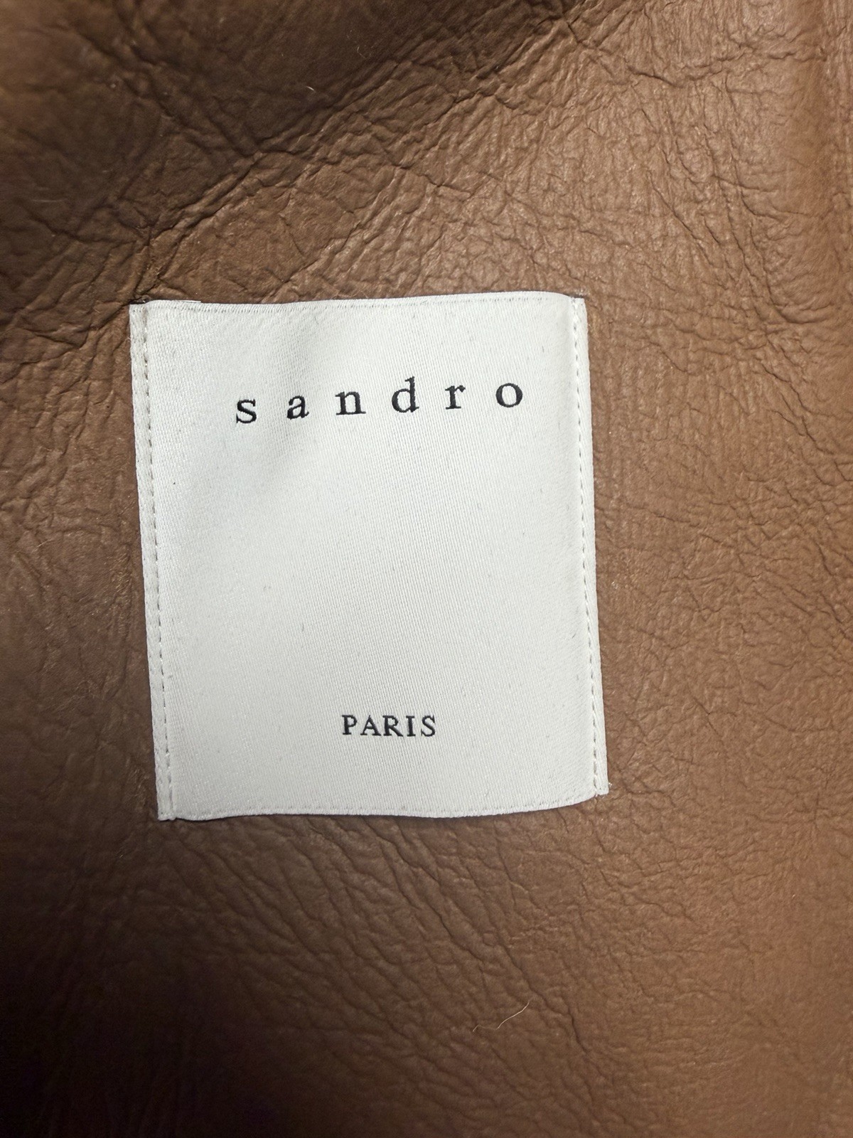 Sandro Shearling Fur Jacket - image 5