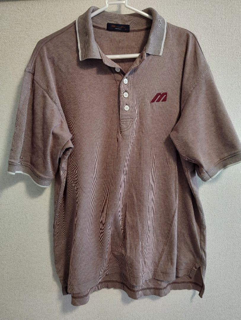 Mizuno Pro Polo Shirt Wine Red Men Rare Golf Model JPN Limited Edition VHTF Pre-