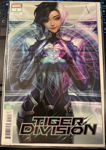 TIGER DIVISION #1 MARVEL COMICS 2ND PRINT 1:25 VARIANT STANLEY LAU ARTGERM