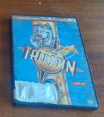 Disney Talespin Volume 3 DVD (2 Discs) Ex Library Ships Free