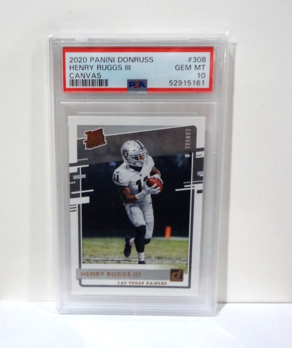 Henry Ruggs III Panini Donruss #308 Canvas