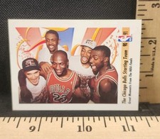 1991-92 Skybox Bulls Starting Five Michael Jordan Card #337 Bulls High Grade 