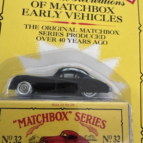MATCHBOX ORIGINALS LTD ED 🚨 1:64 AUTO PRESSOFUSA 🔥 JAGUAR XK-140 NERA 🚨 VINTAGE NUOVA CON SCATOLA! - Foto 2 di 4