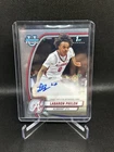 2024-25 Bowman University Chrome - Chrome Prospect Autographs Labaron Philon #49