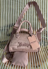 Juicy Couture Pink Diamond Semi Charmed Satchel with Coin Purse