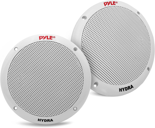 6.5 Inch Dual Marine Speakers - 2 Way Waterproof and Weather Resistant Outdoor S - Picture 10 of 12