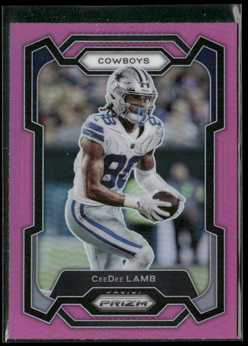 2023 Panini Prizm #72 CeeDee Lamb Pink