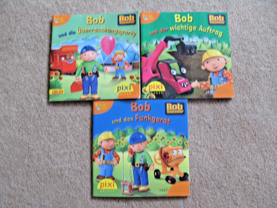 BOB DER BAUMEISTER 3 Pixi Buch Überraschungsparty Funkgerät der wichtige Auftrag