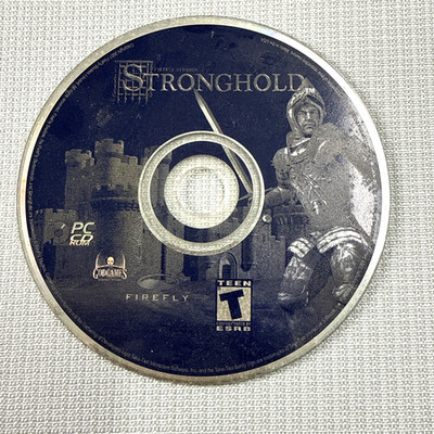 Stronghold (PC, 2001) Firefly Studios Computer Game - Disc ONLY - Preowned
