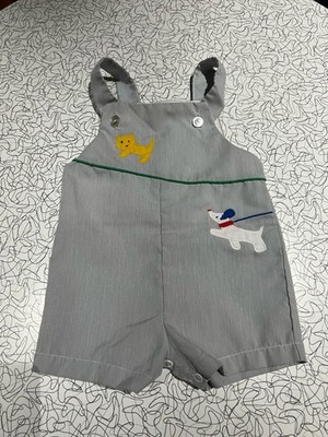 Thomas Vintage Shorts Overalls 12 Months