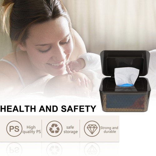  2 szt. Pojemnik na chusteczki Uchwyt na pudełko z pokrywką Chusteczki na twarz Pudełka Przechowywanie serwetek - Zdjęcie 2 z 12