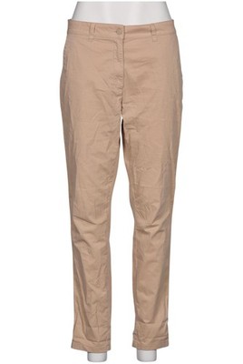 Comma Stoffhose Damen Hose Pants Chino Gr. EU 44 Baumwolle Beige #6b0fvig