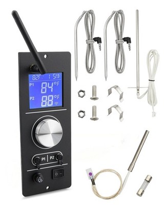 Smart WiFi PID Pellet Grill Controller Kit Fit for Camp Chef Gen 2 Pellet Grill