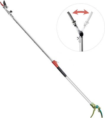 Pruner for Garden, Cut Upto 1 Inch & Hold Telescopic Pole Pruner, Fruit Picker w