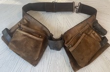 Vintage America  s Choice Leather Carpenter Tool Belt A427 USA Made