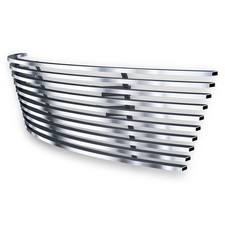 For 2000-2005 Chrysler Pt Cruiser Bumper Stainless Silver Billet Grille Insert