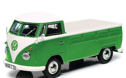 Schuco 450368900 1/43 VW T1B VW T1 SAMBA Furgón Doble Cabina Y Pick-up 4 Set - Imagen 5 de 6
