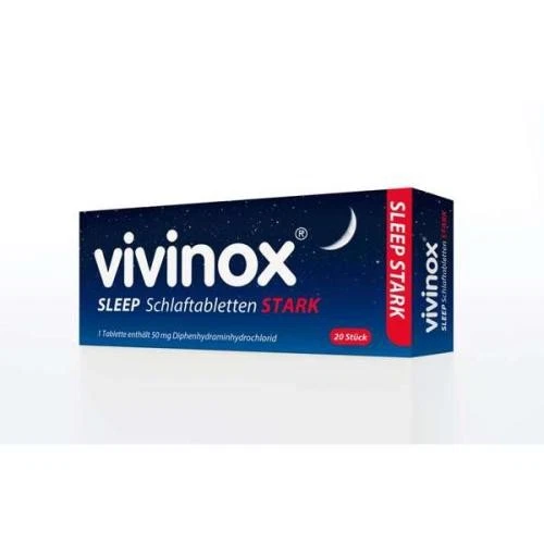 DR. GERHARD MANN CHEM.-PHARM. FABRIK GMBH 3x VIVINOX Sleep Schlaftabletten stark 20 ST PZN 2083906