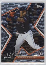 2023 Topps Xpectations Crackle Foil 60/75 Francisco Alvarez #3 0p5z