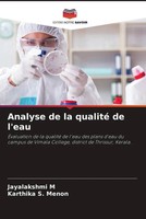 Analyse De La Qualité De L'eau Jayalakshmi M (U. A.) Taschenbuch FranzöSisch