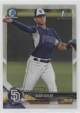 2018 Bowman Draft Chrome Refractor Sean Guilbe #BDC-144 kb7