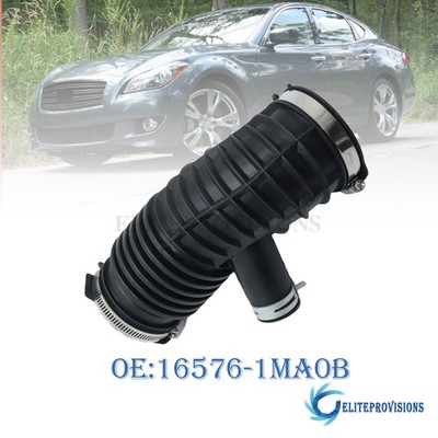 For Infiniti M25 M35 M37 M45 M56 Q70 Left Engine Air Intake Hose 16576-1MA0B