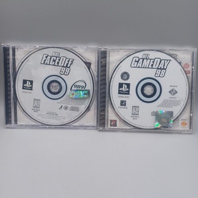 Lot of 2 Sony PlayStation 1 PS1 Game Day 98 And Face Off 99 No Manuals GOOD Cond