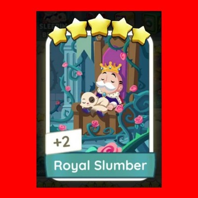 1 x Royal Slumber (     ) Set 23 Ever After Album Mono_Poly_Go Sticker