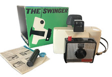 Vintage Polaroid Swinger Model 20 Instant Film Land Camera USA 1960s With Box