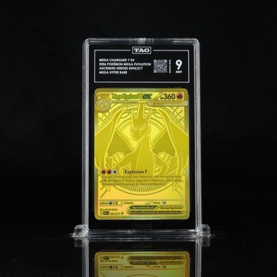 2026 POKEMON ASCENDED HEROES MEGA HYPER RARE #294 MEGA CHARIZARD Y