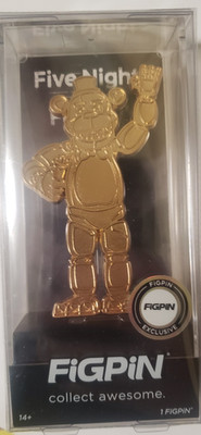 Figpin Freddy Fazbear GOLD #1617 Five Night at Freddy's NEW